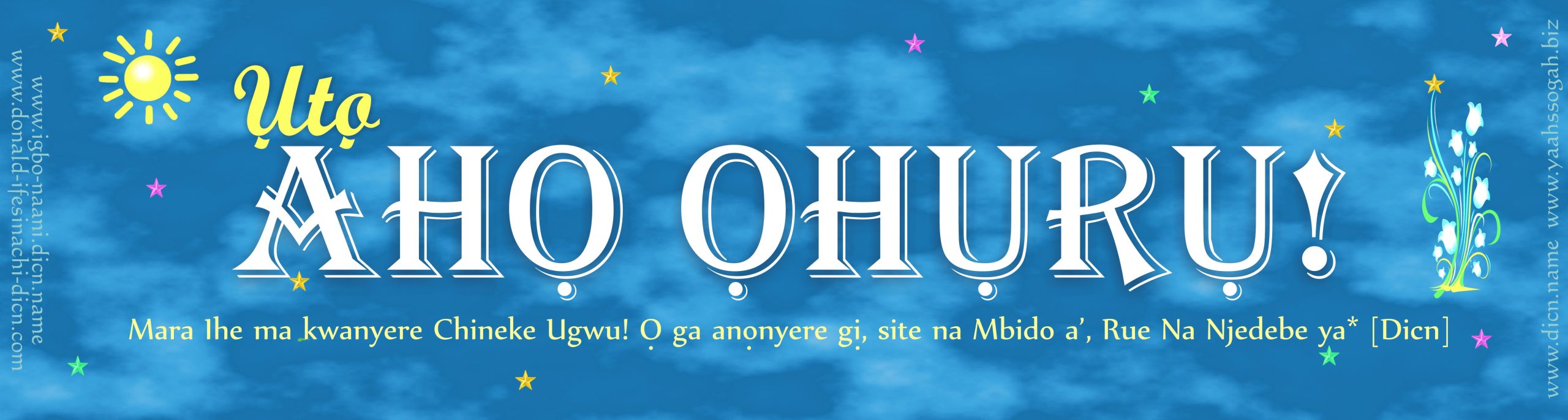 Uto Aho Ohuru- Donald IfesinaChi (Dicn)